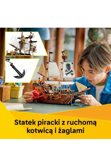 LEGO Creator Legendarny statek piracki 31387
