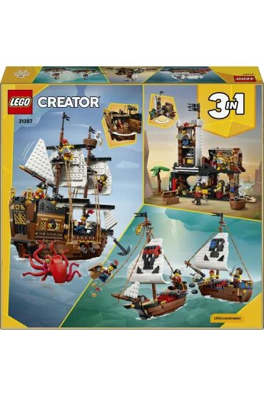 LEGO Creator Legendarny statek piracki 31387