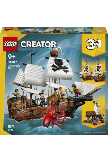 LEGO Creator Legendarny statek piracki 31387