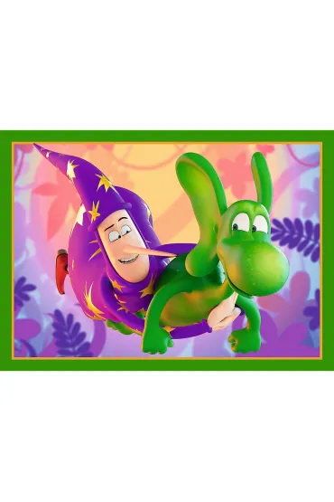 Puzzle 4w1 - �wiat Smoka Diplodoka (35+48+54+70 el.) Trefl