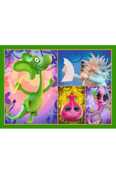 Puzzle 4w1 - �wiat Smoka Diplodoka (35+48+54+70 el.) Trefl