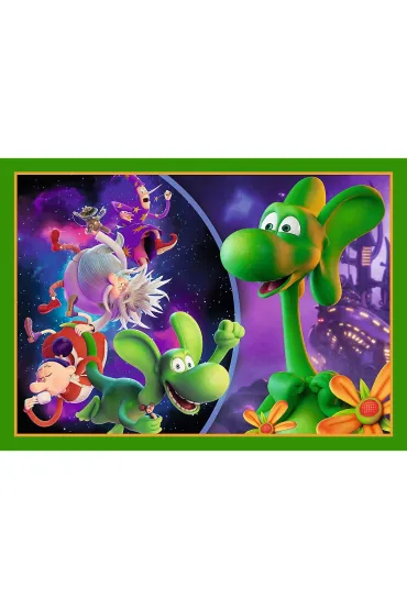Puzzle 4w1 - �wiat Smoka Diplodoka (35+48+54+70 el.) Trefl