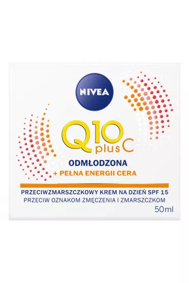 Nivea Przeciwzmarszczkowy krem na dzie� Q10 Plus C 50 ml
