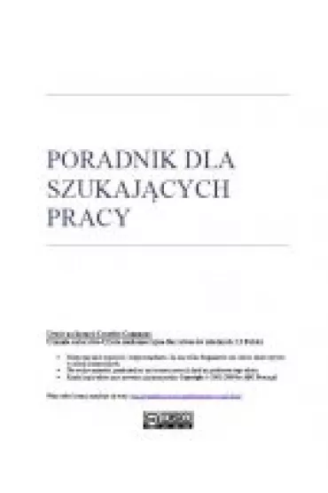 (e) Poradnik dla poszukuj�cych pracy