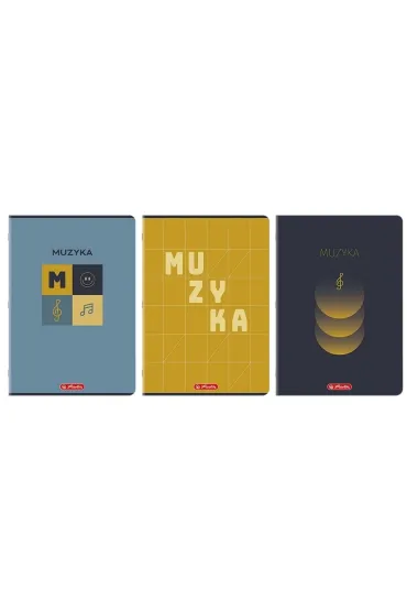 Herlitz Zeszyt Herliz A4/16k pi�ciolinia - Muzyka, 1 szt