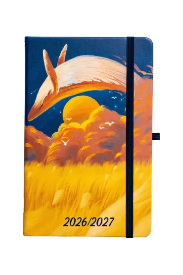 Kalendarz szkolny 2026/27 A5 tyg. delfin