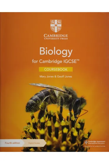 Cambridge IGCSE Biology. Coursebook with Digital Access - Geoff Jones, Mary Jones