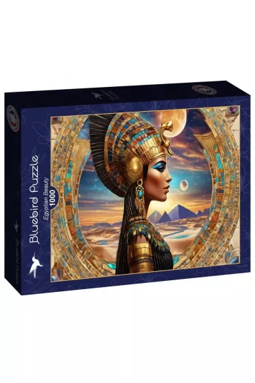 Puzzle 1000 el. Egipska kr�lowa Bluebird Puzzle