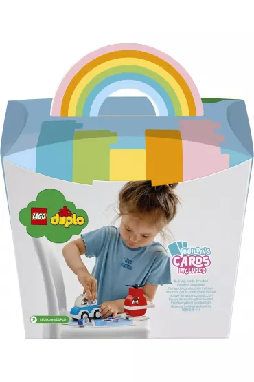 LEGO DUPLO Helikopter stra�acki i radiow�z 10957