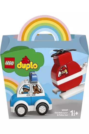 LEGO DUPLO Helikopter stra�acki i radiow�z 10957