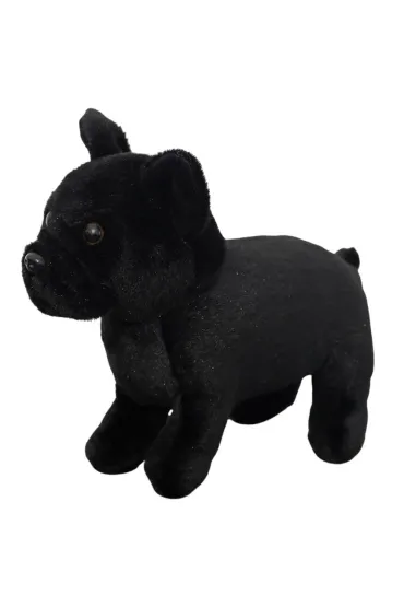 Maskotka Ma�y Pies czarny 19cm LeanToys