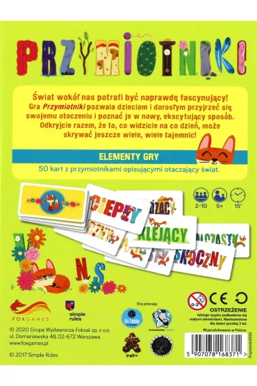 Przymiotniki FoxGames
