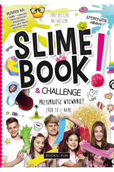 Slime book and challenge - Jolanta Kusz