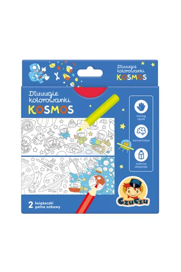 Zestaw rysowanek. Kosmos