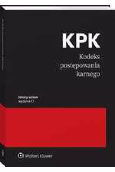 Kodeks post�powania karnego. Teksty ustaw