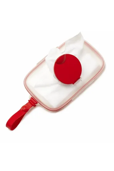 Skip Hop Pojemnik na mokre chusteczki Swipes Red