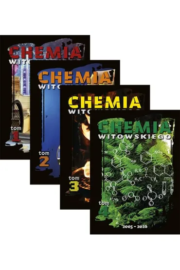 Chemia. Matura 2005-2026. Zbi�r zada�. Tomy 1-4 - Dariusz Witowski, Jan Sylwester Witowski