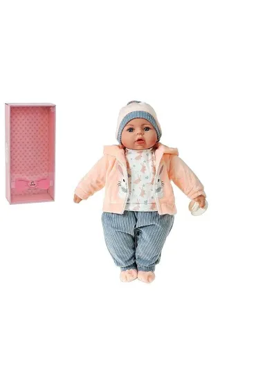 Lalka bobas �piewa i m�wi po polsku 45cm Adar