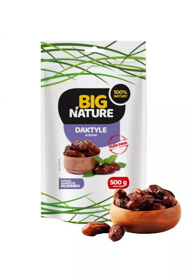 Big Nature Daktyle suszone bez pestek 500 g