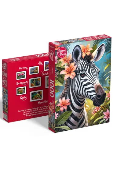 Puzzle 1000 el. Lady Zebra CherryPazzi