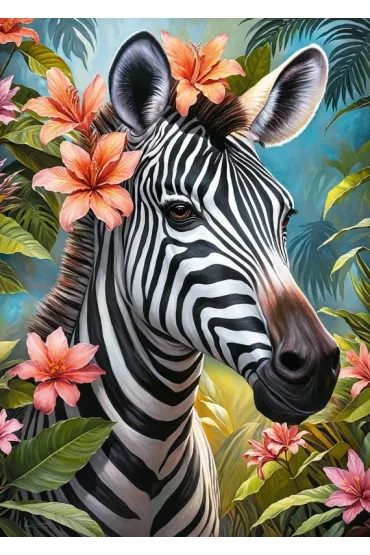 Puzzle 1000 el. Lady Zebra CherryPazzi