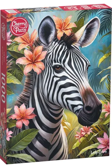 Puzzle 1000 el. Lady Zebra CherryPazzi