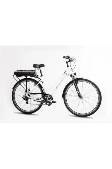 Romet Rower elektryczny GAZELA RM bia�o-czarny 20 L