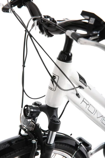 Romet Rower elektryczny GAZELA RM bia�o-czarny 20 L