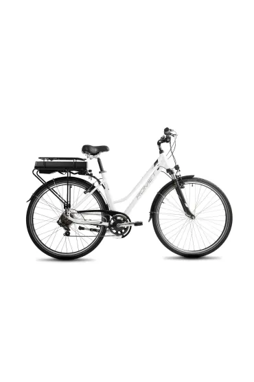Romet Rower elektryczny GAZELA RM bia�o-czarny 20 L