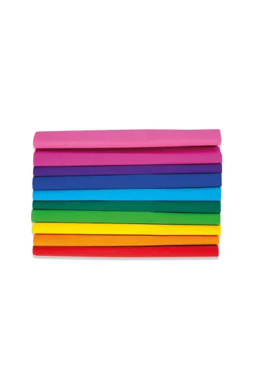 Happy Color Bibu�a marszczona mix T�cza 25x200cm