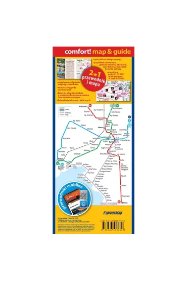 Ateny map&guide PL laminat 2024 - Piotr Jab�o�ski
