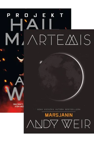 Pakiet: Projekt Hail Mary, Artemis - Andy Weir