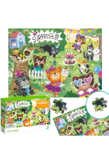 Puzzle 30 el. Cat's holiday Dodo