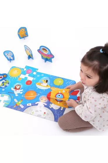 Puzzle Przestrzenne Kosmos Bright Junior Media