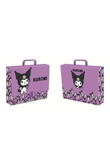 Teczka z r�czk� A4 XL Kuromi violet