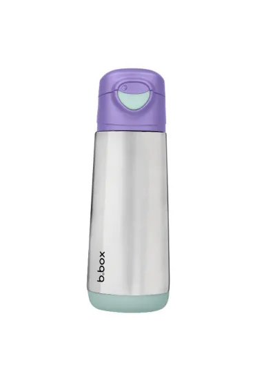 b.box Butelka termiczna z ustnikiem sportowym Lilac Pop 500 ml