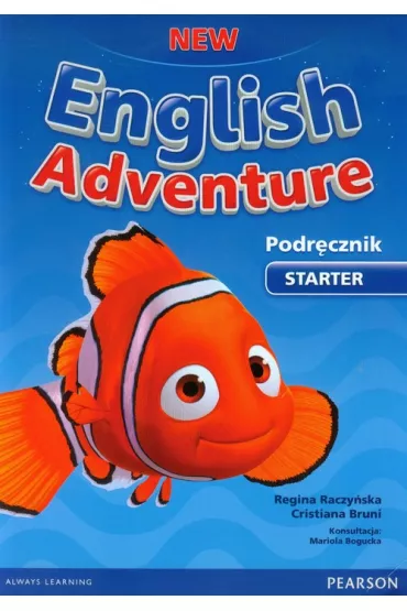 New English Adventure Starter. Ksi��ka ucznia plus DVD - Bruni Cristiana, Regina Raczy�ska