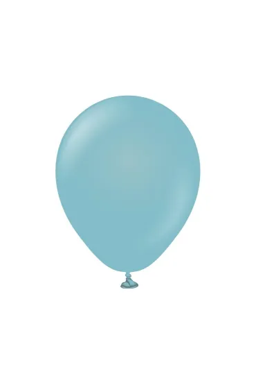 Balony Kalisan retro niebieskie szk�o 100 szt