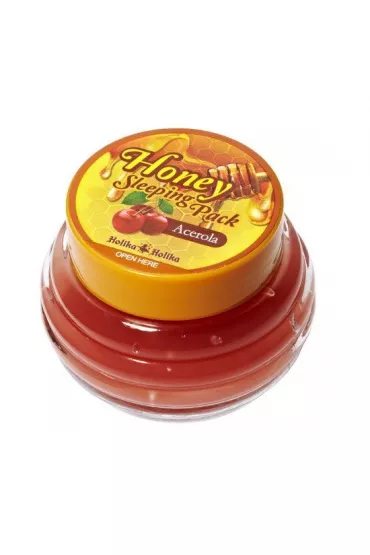 Holika Holika Honey Sleeping Pack ca�onocna maseczka przeciwzmarszczkowo-uj�drniaj�ca z du�� zawarto�ci� miodu i aceroli 90 ml