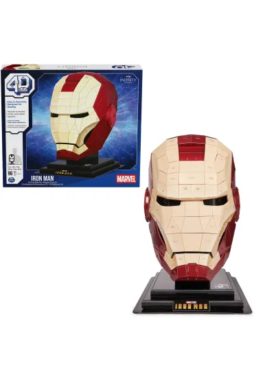 Puzzle 96 el. 4D Kask Iron Man'a Spin Master