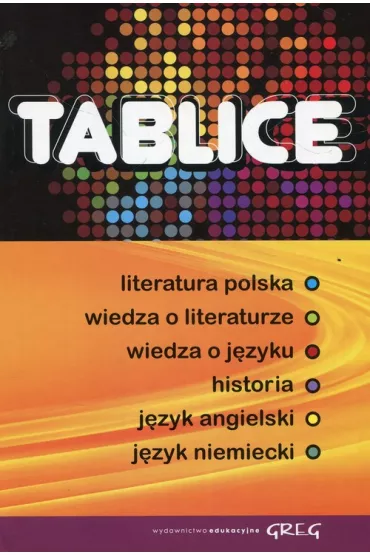 Tablice humanistyczne oprawa twarda