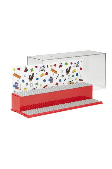 Gablotka LEGO z platform� Czerwona