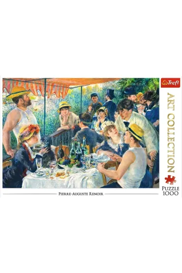 Puzzle 1000 el. Art Collection. �niadanie wio�larzy Trefl