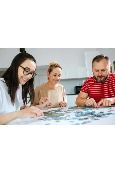 Puzzle 1000 el. Art Collection. �niadanie wio�larzy Trefl