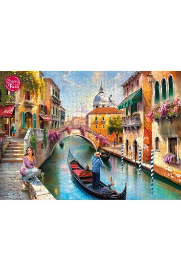 Puzzle 1000 el. Summer in Venice CherryPazzi