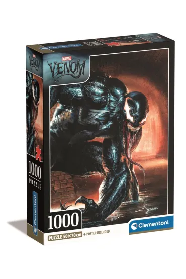 Puzzle 1000 el. Compact Marvel Venom Clementoni