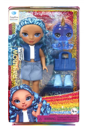 Rainbow High Littles. Dolls Sapphire Blue Mga Entertainment