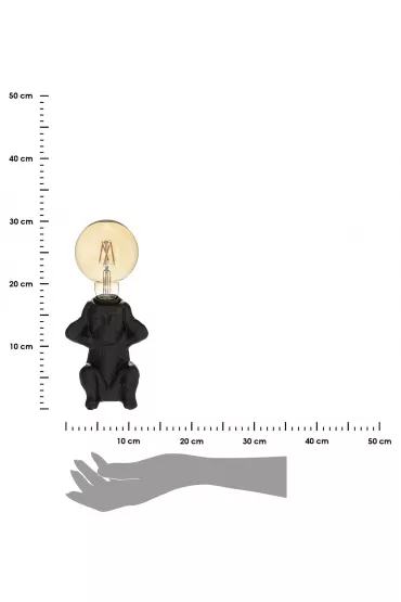Atmosphera Ceramiczna lampka nocna Monkey Oreille