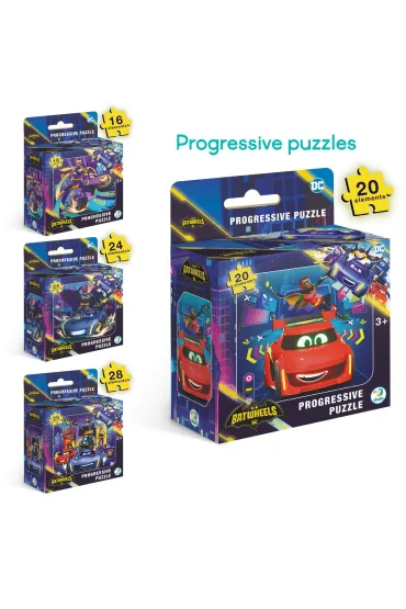 Puzzle Gra magnetyczna - Przygoda w pojazdach Dodo