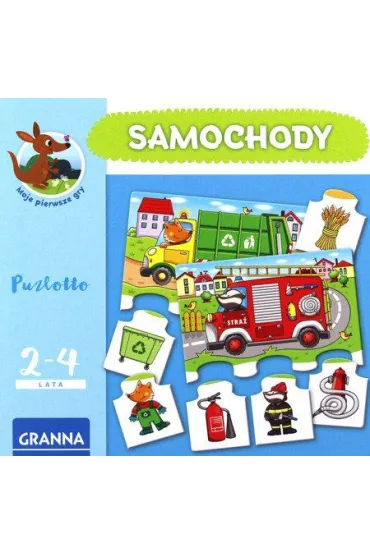 Samochody. Puzlotto. Moje pierwsze gry Granna